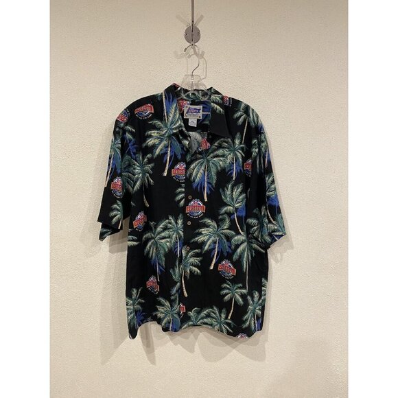 Reyn Spooner NFL Pro Bowl Shirt Mens XL Hawaii 2005 Football All Star Palm 2000s - Picture 1 of 4